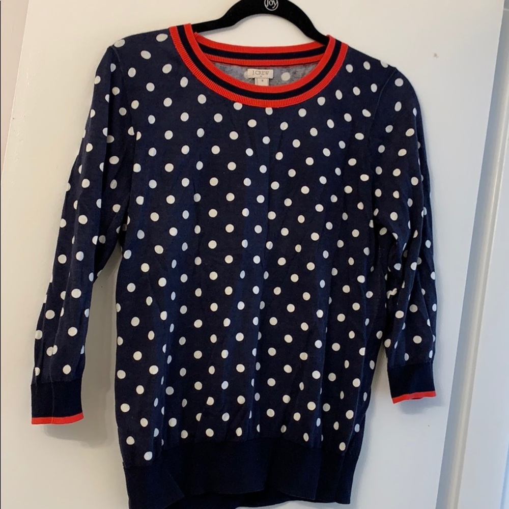 J.Crew factory crew neck cotton sweater